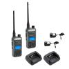 Rugged Radios 2 Pack GMR2 Plus GMRS Handheld Two Way Radio Grey 2 Watt Long Range Walkie Talkie for Hiking Off Roading Events Warehouse Communication view 1