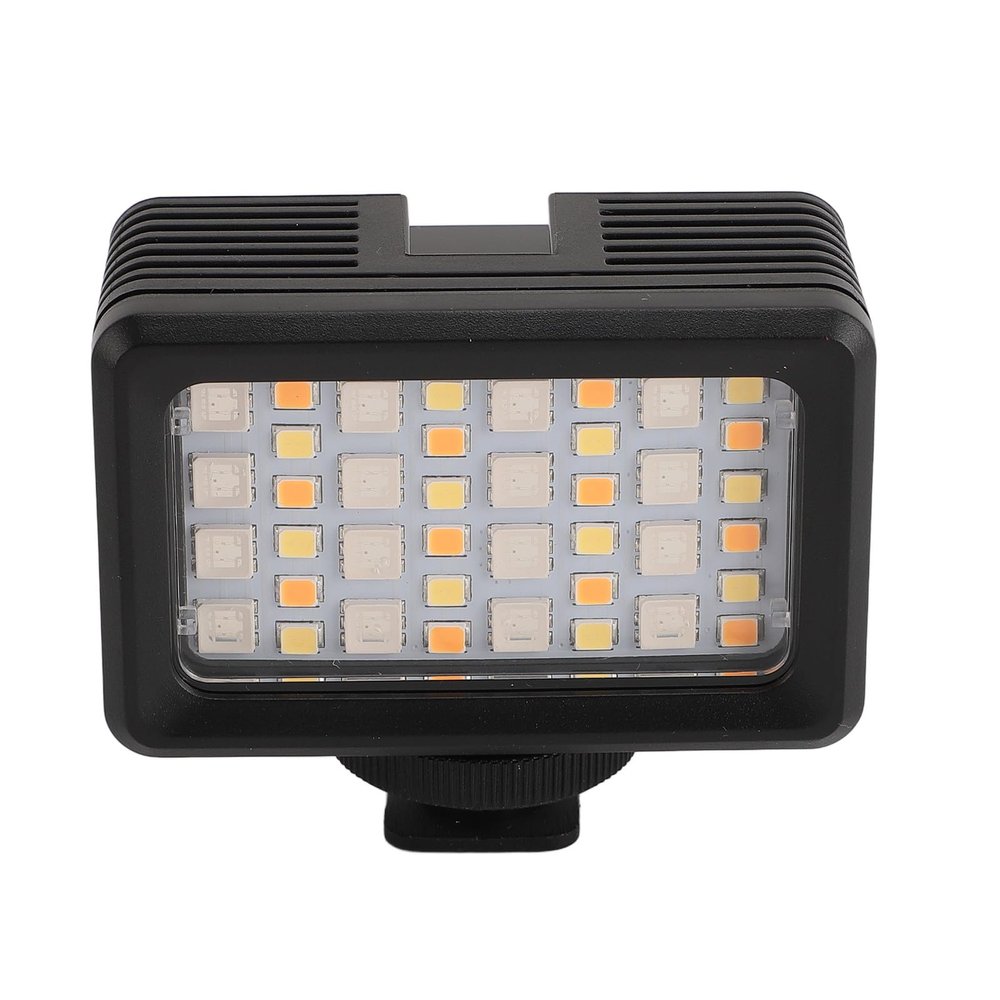 2700K to 5600K RGB Video Light, Phone Control On Camera Video Light, RGB Portable LED Photography Lighting, Led Camera Light Panel for Video Recording