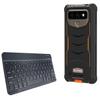 BoxWave Keyboard Compatible with Hotwav T5 Pro - SlimKeys Bluetooth Keyboard, Portable Thin with Chiclet-Style Keys - Jet Black view 1
