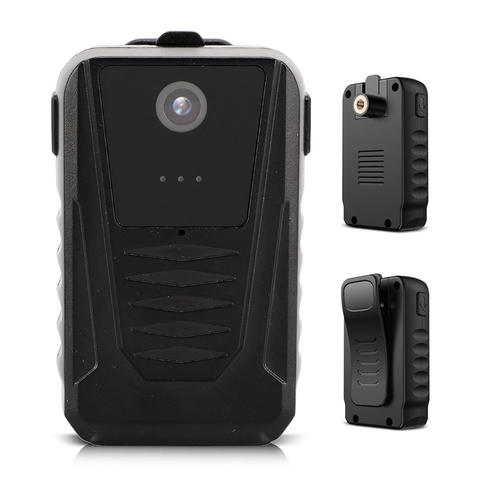 1080P HD Police Body Camera, Body Worn Camera, Portable 140 Wide Angle Wearable Body Camera with Audio Video Recording