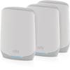 NETGEAR Orbi Tri-Band Wi-Fi 6 Mesh System RBK763S Router with 2 Satellite Extenders (Coverage up to 7,500 sq. ft, 75 Devices, AX5400 Up to 5.4Gbps) (Renewed) view 1