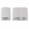 NETGEAR Orbi Tri-Band Wi-Fi 6 Mesh System RBK763S Router with 2 Satellite Extenders (Coverage up to 7,500 sq. ft, 75 Devices, AX5400 Up to 5.4Gbps) (Renewed) view 2