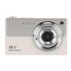 4K Digital Camera for Photography, 68MP Autofocus Anti Shake 16X Zoom Vlogging Camera, Flash, Compact Travel Camera, Built in 32GB Memory (Silver) view 1