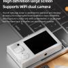4K Digital Camera for Photography, 68MP Autofocus Anti Shake 16X Zoom Vlogging Camera, Flash, Compact Travel Camera, Built in 32GB Memory (Silver) view 3