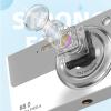4K Digital Camera for Photography, 68MP Autofocus Anti Shake 16X Zoom Vlogging Camera, Flash, Compact Travel Camera, Built in 32GB Memory (Silver) view 4