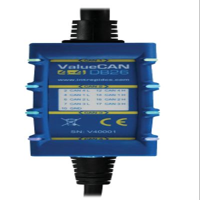 ValueCAN 4-4 | CAN FD USB Type A Interface | Vehicle Network Adapter (VCAN4-4A-DB26) with Standard Support Vehicle Spy Basic