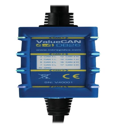 ValueCAN 4-4 | CAN FD USB Type A Interface | Vehicle Network Adapter (VCAN4-4A-DB26) with Standard Support Vehicle Spy Basic