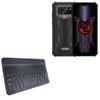 BoxWave Keyboard Compatible with Hotwav W10 Pro - SlimKeys Bluetooth Keyboard, Portable Thin with Chiclet-Style Keys - Jet Black view 1
