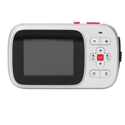 GOWENIC Digital Camera, 72MP 2.5K FHD Digital Point and Shoot Camera with Auto Focus, 16X Digital Zoom, Anti Shake, Auto Beauty, Compact Camera for Travel Vlog (Silver)
