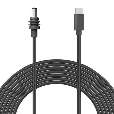 100W USB C to DC Power Cable, IP68 Water, 20AWG 10ft Type C Male to DC Male Charging Cord for Indoor Outdoor, with Integrated PD Smart Receiver Chip