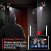 Crystal Vision Technology 3MP AI-Powered Camera with Super Bright 18-LED Floodlight, Two-Way Audio, and Exclusive Panic Siren view 2