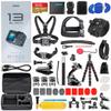 GoPro HERO13 (Hero 13) Black - Waterproof Action Camera with 5.3K, 27MP Photos, Live Streaming, Webcam, Stabilization + 128GB Card, Card Reader, 50 Piece Accessory Kit - Bundle view 1