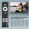 (2 Pack) ERF3M90H IR Replacement Remote Control for Hisense Google TV and Hisense Android TV (No Voice Function) view 2