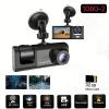 Car Dash Cam, 1 Piece 1080P 3 Camera Loop Recording, 2 Inch IPS Screen, Black view 3