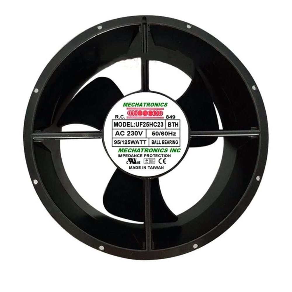 1 PCS UF25HC23 BTH UF25HC23-BTH AC230V 50/60Hz 95/125W 25489mm Cooling Fan