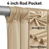 40ftx12ft Beige Backdrop Curtains for Parties, Wrinkle Free Polyester Photo Backdrop Drapes 12 ft Long Back Drop Cloth for Wedding Birthday Photography Background Party view 2