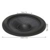 ChengyuWei Subwoofer Speaker Cone with Rubber Surround and - Grade Paper for Clear Sound - Ideal for Audio Enthusiasts view 3