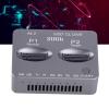 M.2 Nvme Docking Station Dual Bay Hard Drive Duplicator, SATAs Duplicator USB 3.2 Type C Gen2 X 20Gbps Dual Bay Offline Clone Docking Station view 2