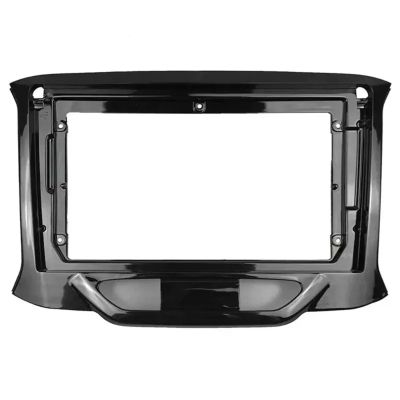 Carbon Fiber Car Center Console Air Vent Condition 2Din Audio Face Plate Car Radio DVD Player Fascias Frame/Fit For Lada Xray 2015-2019 9" Big Screen Panel Dash Mount Refitting Kit Car Stereo Dash Ra