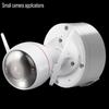PUYREEINN 2 Pack Dome Camera Junction Box,Security Camera Bracket,CCTV IP Surveillance Cameras Holder, ABS Plastic Dome Camera Mount view 4