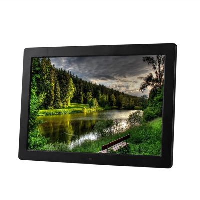 JDXQBLD 15-inch high-Definition Digital Photo Frame 1080P Video Player Business Advertising Machine Digital Photo Frame