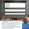 Elite Screens Spectrum Swift-RC1, 105-INCH Motorized Projector Screen Movie Home Theater Gaming 4K/8K Ultra HD Ready Drop Down, ELECTRIC105H2 view 4