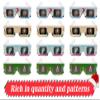 YB-OSANA 12 Pairs 3D Diffraction Christmas Glasses - Holiday Images (Gingerbread Man/Christmas Tree/Candy Cane/Santa) view 2