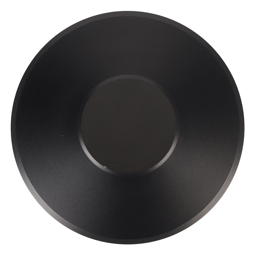 Aluminum Alloy Record Weight Clamp - Reduces Vibration & Noise for Enhanced Acoustic Quality - Ideal for Music Enthusiasts (Black)