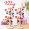 Abizarch 2pcs Cake Pop Display Stand, 60 Holes Wooden Lollipop Holder, Lollipop Tree Holder Decorative Stick Stand for Weddings Baby Shower Birthday Party Anniversaries Candy Decor view 1