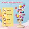 Abizarch 2pcs Cake Pop Display Stand, 60 Holes Wooden Lollipop Holder, Lollipop Tree Holder Decorative Stick Stand for Weddings Baby Shower Birthday Party Anniversaries Candy Decor view 4
