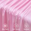 10ftx12ft Wrinkle Free Pink Backdrop Curtain for Parties, 2 Panels Silky Polyesyer Photo Backdrop Drapes 12 ft Long Back Drop Cloth for Wedding Girls Birthday Photography Background view 4
