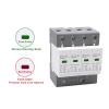 SHY1-40 Surge Protective Device SPD AC 3P+N 20~40KA 30KA~60KA 385V 420V House Protection Arrester Low-Voltage Protector 1Pcs(4P 420V AC,10-20KA) view 2