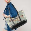 Airplanes Clouds Laptop Tote Bag Lightweight Laptop Briefcase Leather Laptop Shoulder Bag Handbag 15.6 Inch for Men Women Work Travel view 2