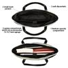 Airplanes Clouds Laptop Tote Bag Lightweight Laptop Briefcase Leather Laptop Shoulder Bag Handbag 15.6 Inch for Men Women Work Travel view 4