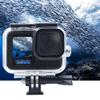 PCTC Waterproof Case for Go Pro Hero 13 Black, Accessories for Hero13/12/11/10/9 Black Waterproof Case, Supports 60M/196FT Underwater Dive, Professional Action Camera Dive Accessory view 1