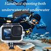 PCTC Waterproof Case for Go Pro Hero 13 Black, Accessories for Hero13/12/11/10/9 Black Waterproof Case, Supports 60M/196FT Underwater Dive, Professional Action Camera Dive Accessory view 2