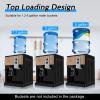 Water Dispenser, 110V Hot and Cold Water Dispenser 5 Gallon Top Loading Countertop Water Dispenser with 3 Temperature Setting for Home,Kitchen, Office Use (Champagne Gold) view 3