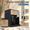 Water Dispenser, 110V Hot and Cold Water Dispenser 5 Gallon Top Loading Countertop Water Dispenser with 3 Temperature Setting for Home,Kitchen, Office Use (Champagne Gold) view 4