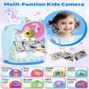 Kids Camera Instant Print, Christmas Birthday Gifts for Kids Age 3-8, 48MP &1080P Kids Camera with Print Paper, Portable Toy Instant Camera for Kids 3 4 5 6 7 8 9 10 Year Old Boys Gifts/Girl Gifts view 3