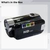 1080P Hd Digital Camcorder, 16Mp Video Camera, 2.7 LCD with 270 Rotation, 16X Zoom, Built-in Light, Anti-Shake, Travel, Events, Parties view 2