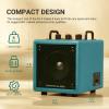 AirPulse Wireless Bluetooth Home-use Speaker, Compact Speakers with AUX/LINE Input for Home Office (Blue) view 4