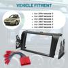 NuIth Double DIN Radio Dash Kit W/Radio Wire Harness for Mazda 3 2004-2009, Double Din Installation Multi Kit, Car Stereo Install Kit for Aftermarket Radio Mounting view 2