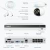 Reolink Camera System with PT Auto-Tracking, 4K Power Over Ethernet Cameras Home Surveillance Wired Outdoor, Smart Detection, Spotlights, 8CH NVR 2TB HDD, RLK8-800PT4 with 2X Duo 3 PoE & a PoE Switch view 4