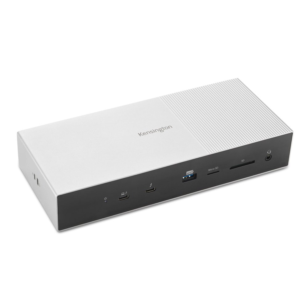Kensington SD5000T5 Thunderbolt 5 Docking Station Dual Display for MacBooks, M4/M5 Base & M1/M2/M3/M4 Pro/Max ; Triple Display for Windows TB5; TB4 Compatible, 140W Power Delivery (K35201NA)