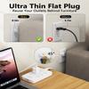 Innovative Power Strip, Cord Removable Design, Huntkey 6 Outlets Surge Protector with 4 USB Ports (2 USB-C, 2 USB-A), ETL Listed, Customize Cord Length view 4