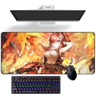 Anime Mouse pad Blue Archive Shimokura Megu Anime Desk Mat Keyboard Mat Large Mouse Pads Rubber Mouse Mats