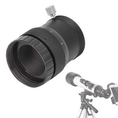 Astronomical Telescope Helical Focuser, Double Helical Focuser 1.25inches Inner T Interface Aluminium Alloy Helical Fine Tuning Focuser for Astronomical Telescope