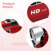 1080P 16Mp Digital Camcorder, Hd Video Camera with 2.7 270 Rotating LCD, 16X Digital Zoom, Built-in Light, Anti-Shake, Perfect for Travel, Parties, and Events view 2