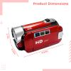 1080P 16Mp Digital Camcorder, Hd Video Camera with 2.7 270 Rotating LCD, 16X Digital Zoom, Built-in Light, Anti-Shake, Perfect for Travel, Parties, and Events view 4