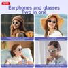 Smart Bluetooth Sunglasses, XO Smart Bluetooth Audio Glasses for Women Men,Athletic/Outdoor UV Protection Riding, Driving,Fishing, Running (Purple) view 2